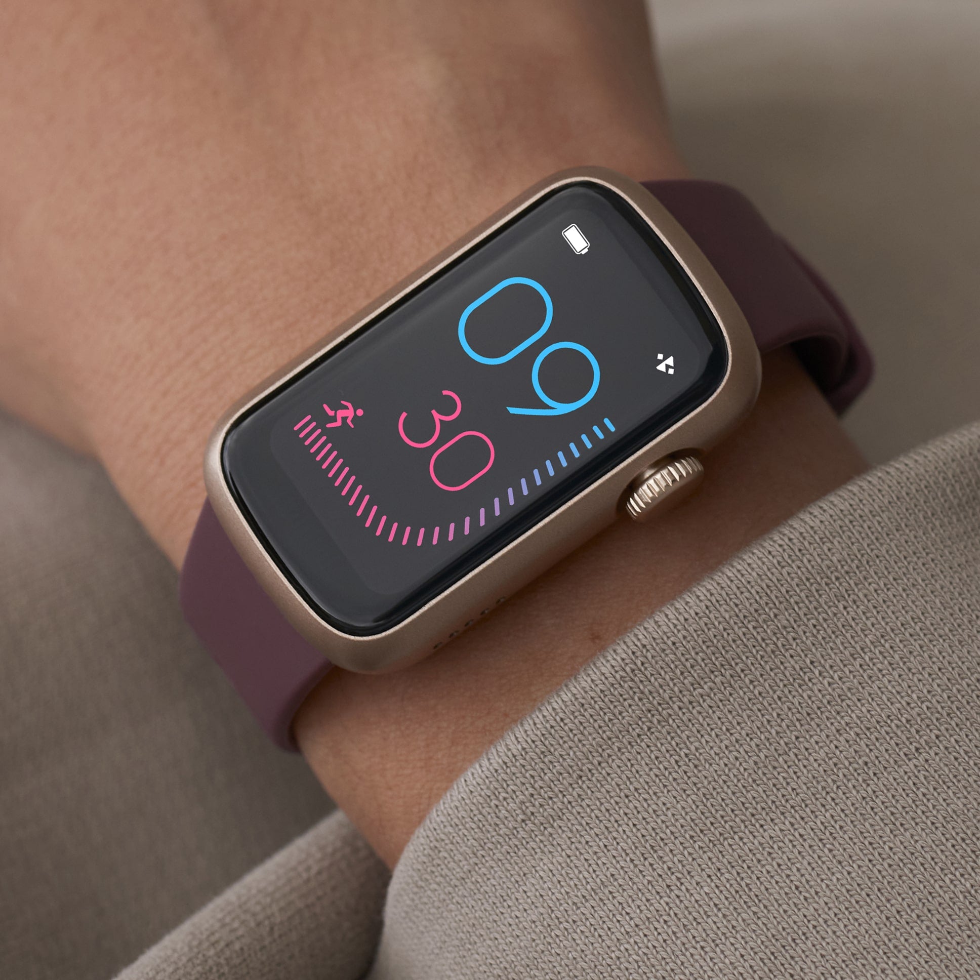 S-TRIX SMART WATCH RG-BURGANDY