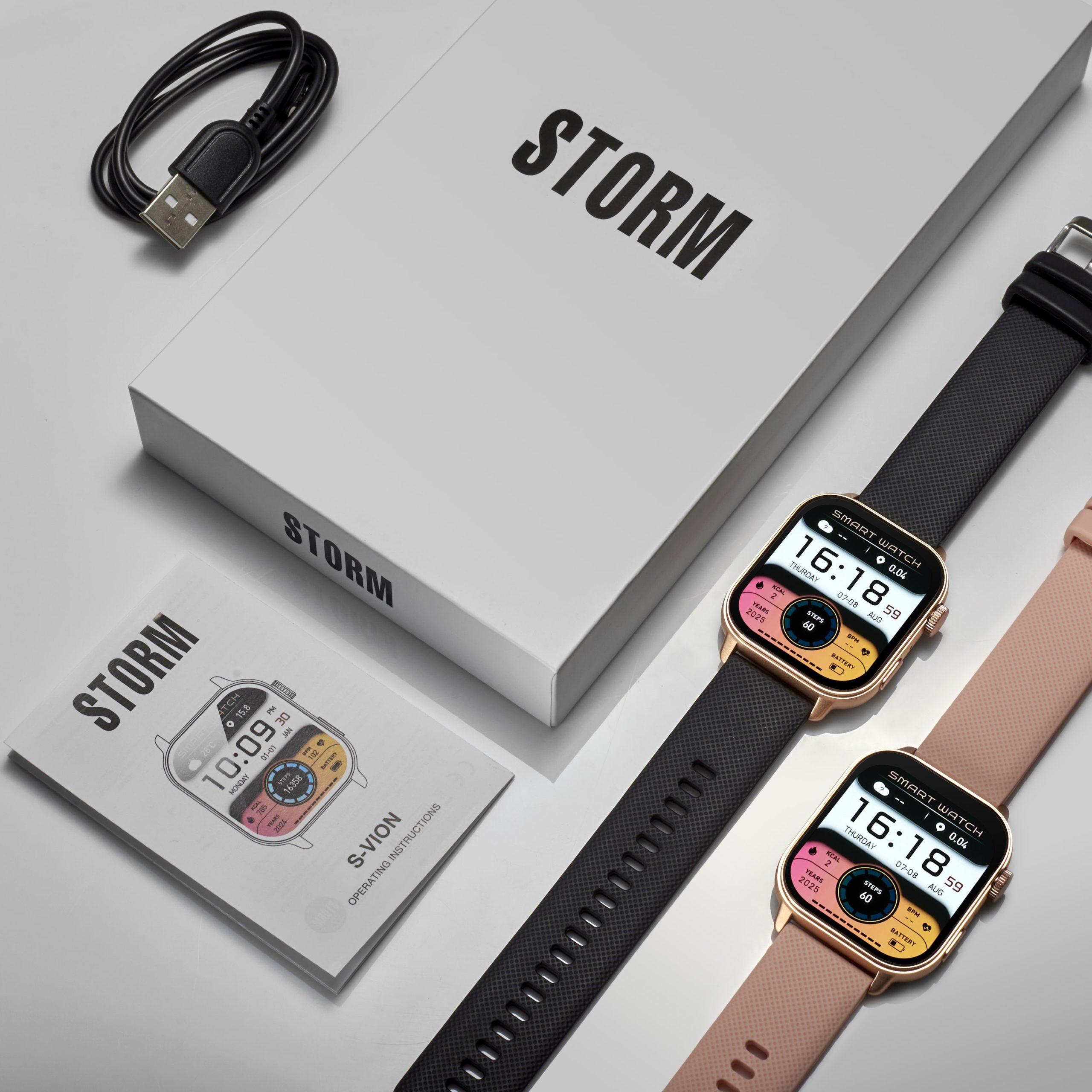 S-VION SMART WATCH RG-PINK – Bild 5